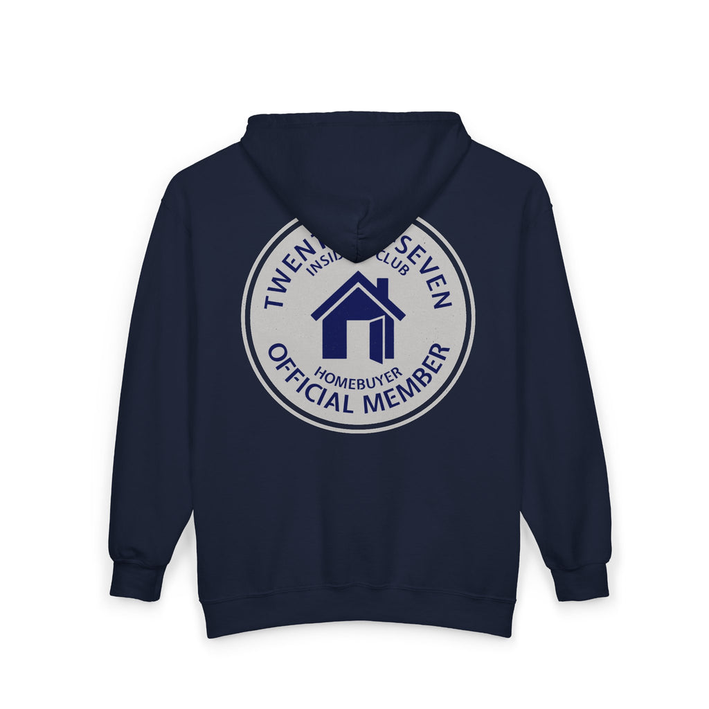 Twenty Six-Seven Homebuyer Insiders Club Zip Hoodie - Official Member Emblem