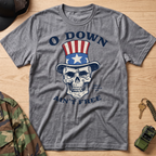 O Down Ain't Free Skull T-Shirt