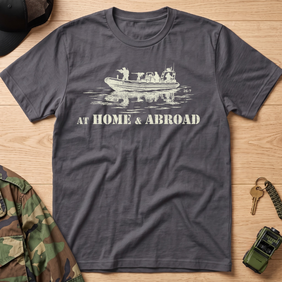 Marine Life Home & Abroad T-Shirt