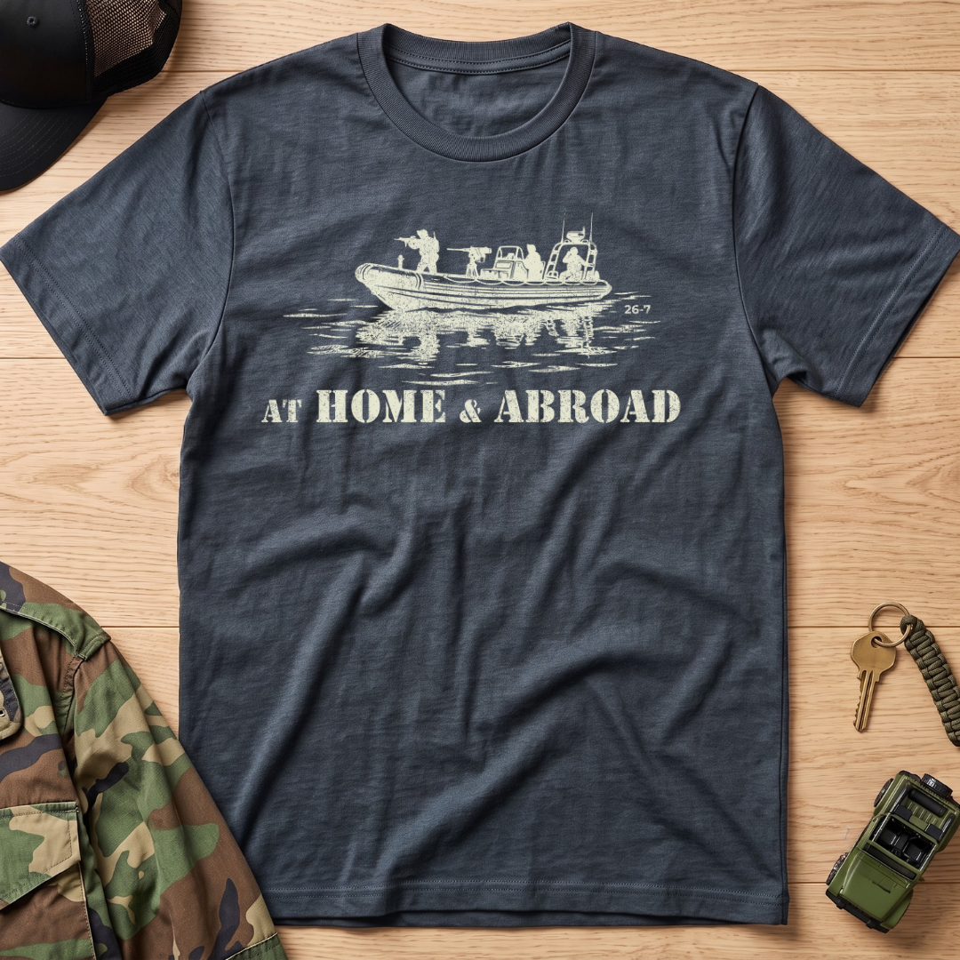 Marine Life Home & Abroad T-Shirt