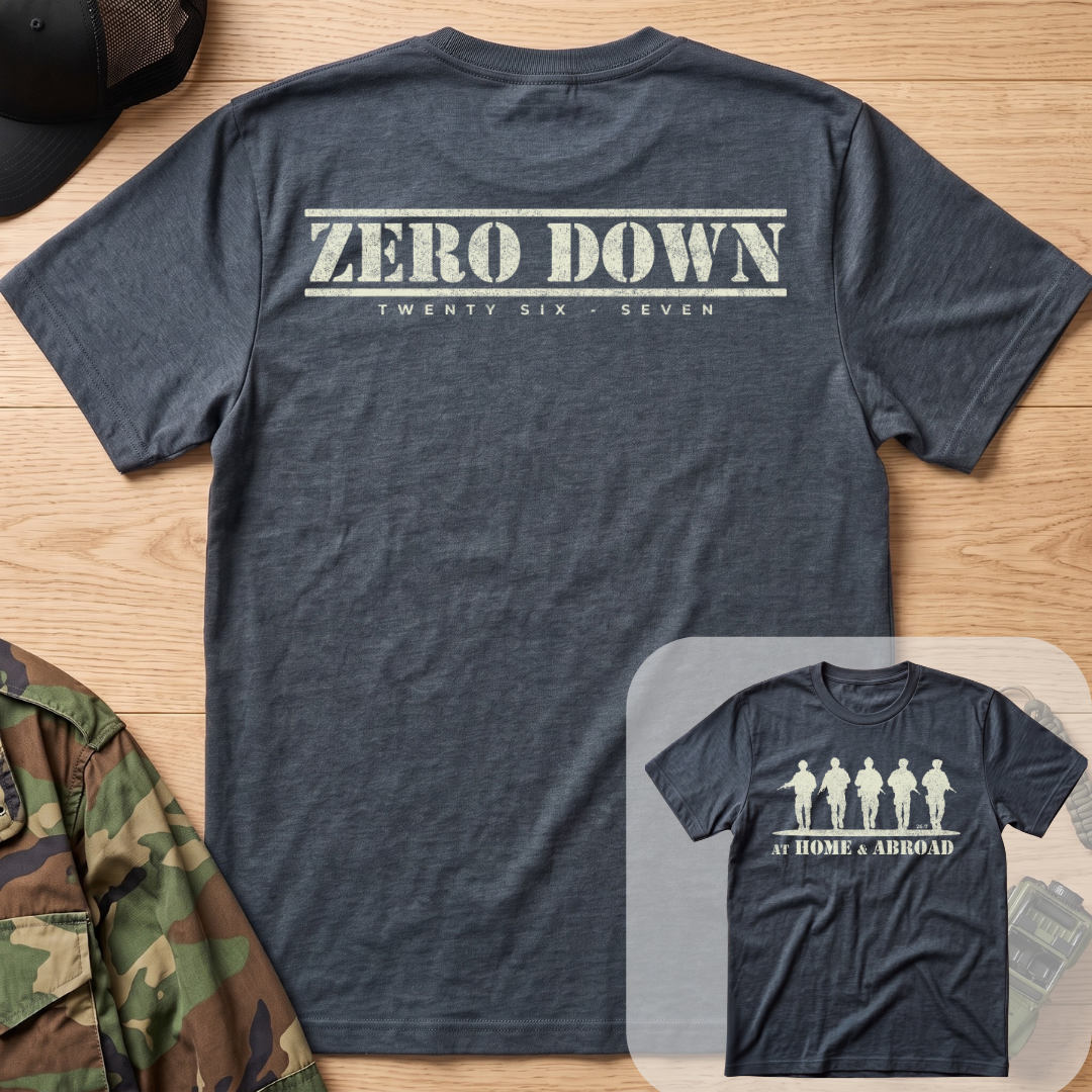 Home & Abroad Military Soldiers T-Shirt - Support Our Troops Tee Oversized Cotton
