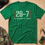 26-7 In Defense of Home T‑Shirt