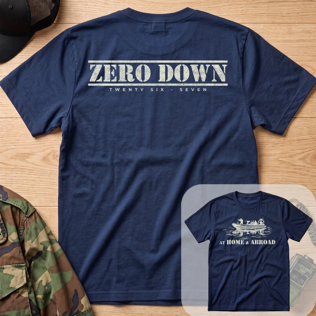 Marine Life Home & Abroad T-Shirt