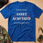 Mission Status: Asset Acquired Reticle T-Shirt