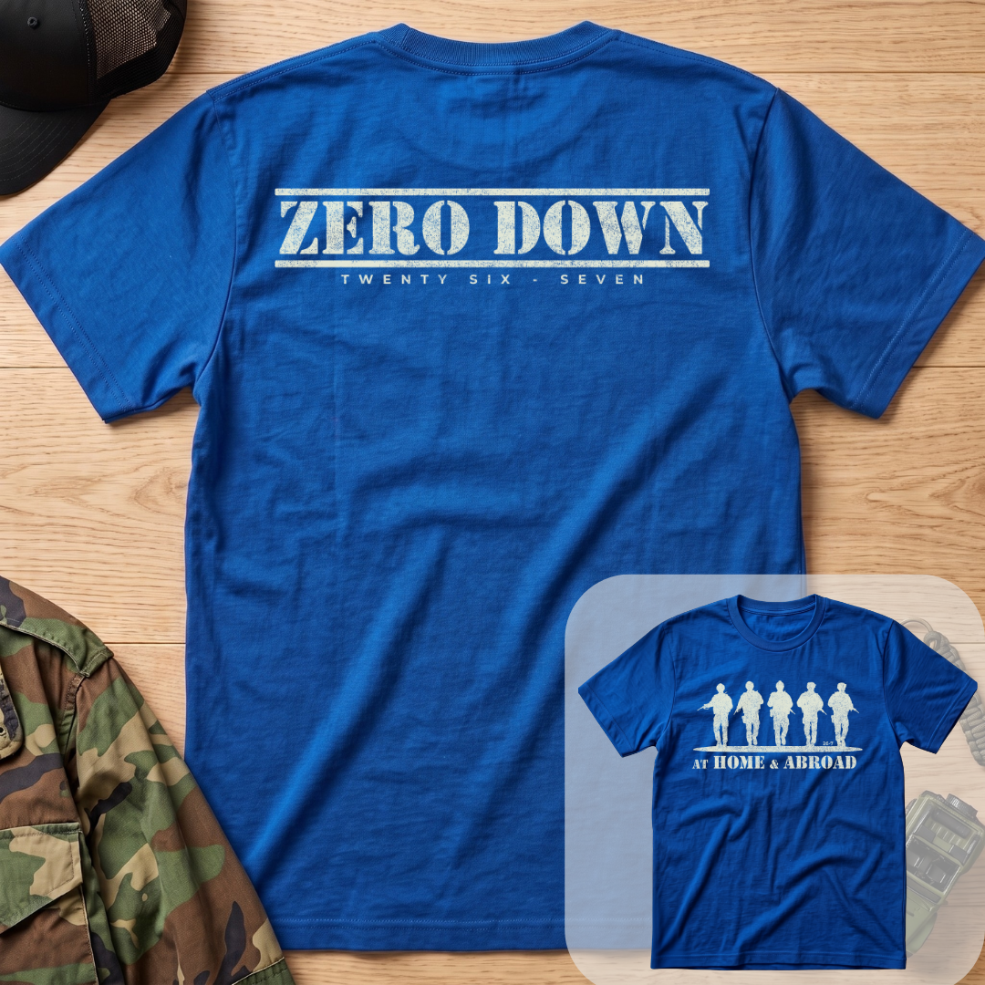 Home & Abroad Military Soldiers T-Shirt - Support Our Troops Tee Oversized Cotton
